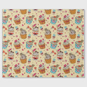 Sweet Trepingpapier Cadeaupapier (Vlak)