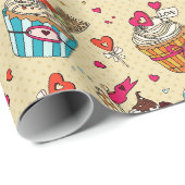 Sweet Trepingpapier Cadeaupapier (Rol Hoek)