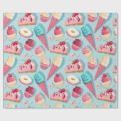 Sweet Trepingpapier Cadeaupapier (Vlak)