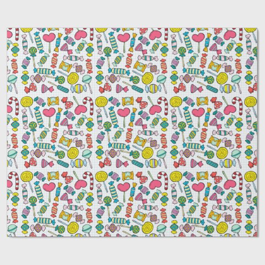 Sweet Trepingpapier Cadeaupapier (Vlak)