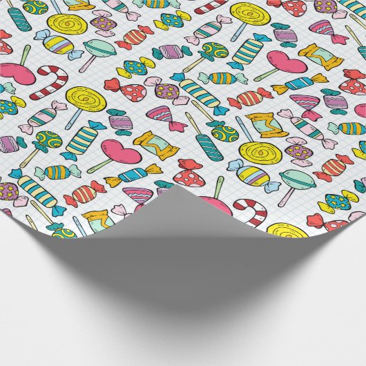 Sweet Trepingpapier Cadeaupapier (Hoek)