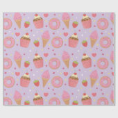 Sweet Trepingpapier Cadeaupapier (Vlak)