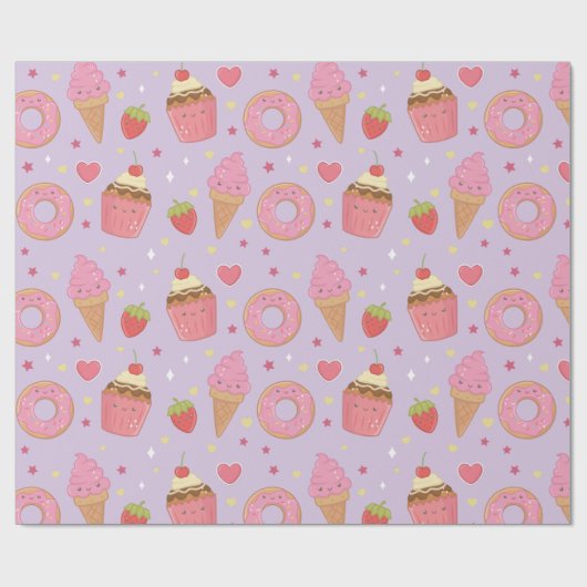 Sweet Trepingpapier Cadeaupapier (Vlak)