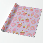 Sweet Trepingpapier Cadeaupapier (Uitgerold)