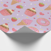Sweet Trepingpapier Cadeaupapier (Hoek)