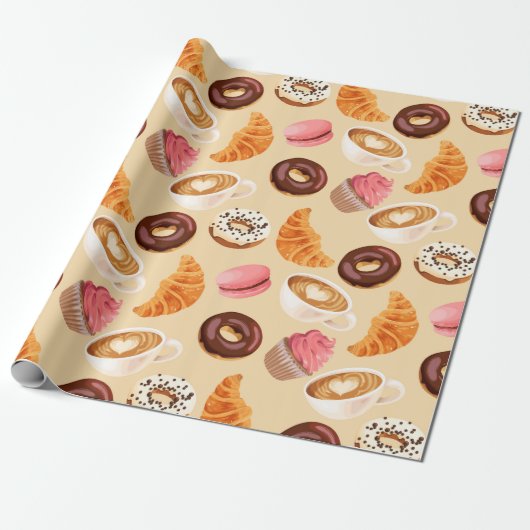Sweet Trepingpapier Cadeaupapier (Uitgerold)