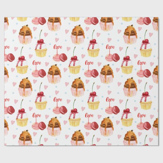 Sweet Trepingpapier Cadeaupapier (Vlak)