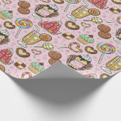 Sweet Trepingpapier Cadeaupapier (Hoek)