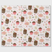 Sweet Trepingpapier Cadeaupapier (Vlak)