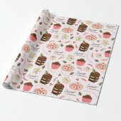 Sweet Trepingpapier Cadeaupapier (Uitgerold)
