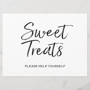 "Sweet Tres" bruiloft Stijlvol papier Kaart
