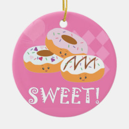 Sweet Tres - Donuts! Keramisch Ornament
