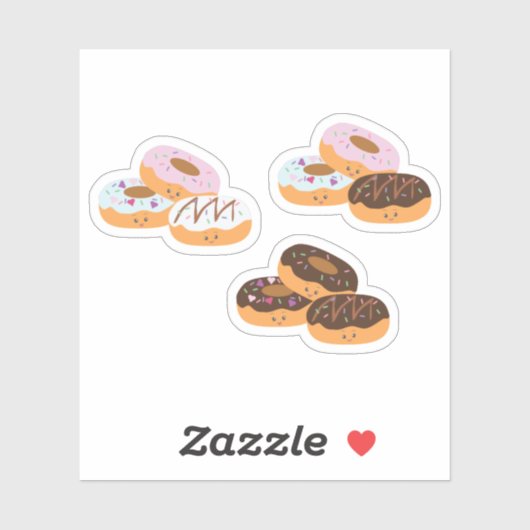 Sweet Tres - Donuts! Sticker (Vel)
