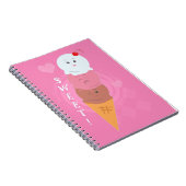 Sweet Tres - Ice Cream Cone! Notitieboek (Rechterzijde)