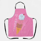 Sweet Tres - Ice Cream! Schort (Voorkant)
