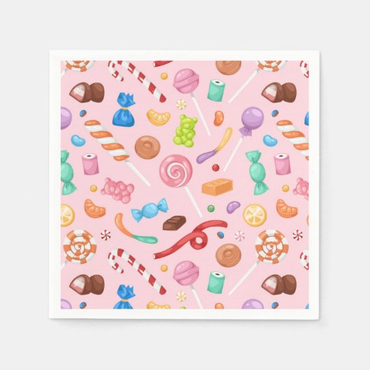 Sweet Tres Napkins Servet (Voorkant)