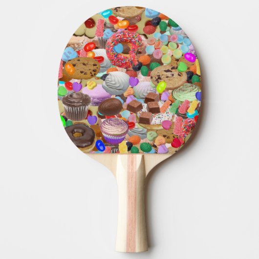 Sweet Tres Ping Pong Paddle Tafeltennisbatje (Voorkant)