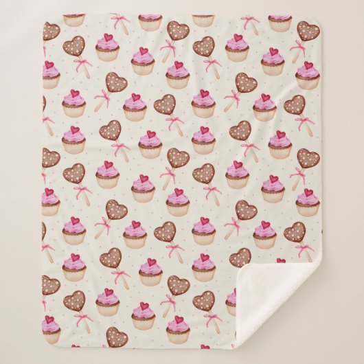 Sweet Tres Sherpa Blanket Deken (Voorkant)