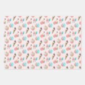Sweet Trets & Cookies Gift Wrap Inpakpapier Vel (Voorkant 3)