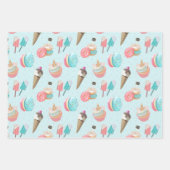 Sweet Trets & Cookies Gift Wrap Inpakpapier Vel (Voorkant 2)