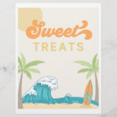 Sweet Trets Surf Party Sign | SURVEN (Voorkant)