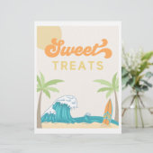 Sweet Trets Surf Party Sign | SURVEN (Staand voorkant)