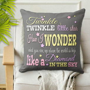 Sweet Twinkle Star Baby Nursery Kussen