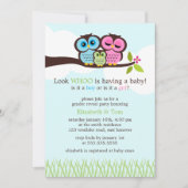 Sweet Uils Geslacht onthullen Partij Kaart (Voorkant)