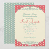 Sweet Uitnodiging (Voorkant / Achterkant)