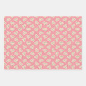 Sweet Valentijn Argyle Hearts Inpakpapier Vel (Voorkant 3)