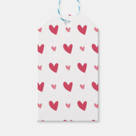 Sweet Valentijn Heart Design, Rainbow Heart Gift Cadeaulabel