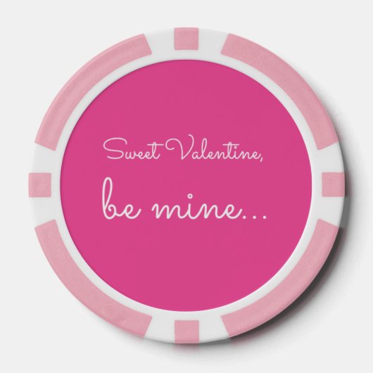 Sweet Valentijn Poker Chips