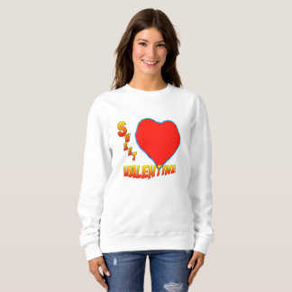 Sweet Valentijn Red Heart Raglan T-shirt voor dame