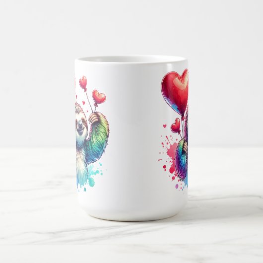 Sweet Valentijn Sloth Koffiemok (Center)