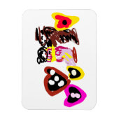 Sweet Valentine day dolls Magneet (Verticaal)