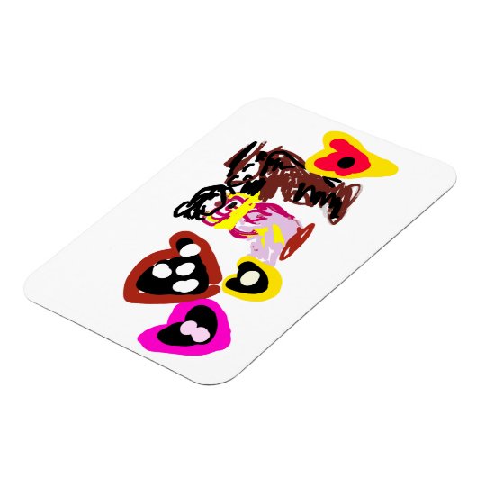 Sweet Valentine day dolls Magneet (Linkerzijde)