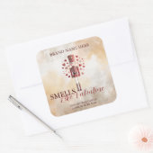 Sweet Valentine’s Day Nutcracker Love Candle Label (Envelop)