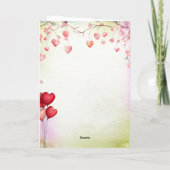 Sweet Valentine Shop Couple Kaart (Achterkant)