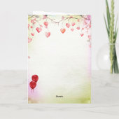 Sweet Valentine Shop Kaart (Achterkant)