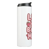 Sweet Valentine's Day Fruit and Cupcake Quote Thermosbeker (Gedraaid links)