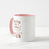 Sweet Valentine's Day Tea Lover Quote Mok (Voorkant links)