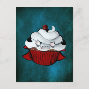 Sweet Vampire Cupcake Briefkaart