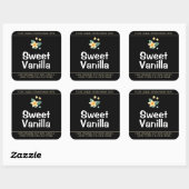 Sweet Vanille Bloem Symbool Soja Kaarsen Labels (Vel)