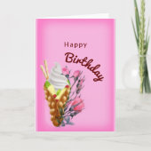 Sweet-verjaardag Kaart (Voorkant)