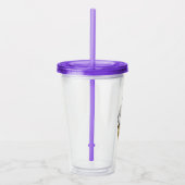 Sweet Verloving Cupcake Acryl Drinkbeker (Rechts)