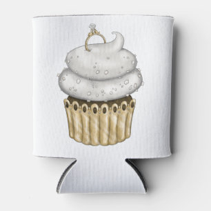 Sweet Verloving Cupcake Blikjeskoeler