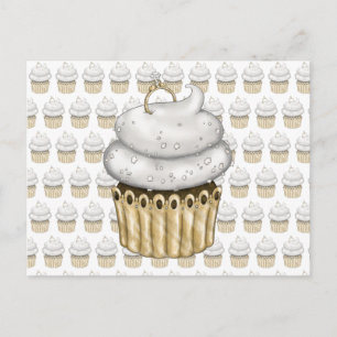 Sweet Verloving Cupcake Briefkaart