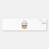 Sweet Verloving Cupcake Bumpersticker (Voorkant)