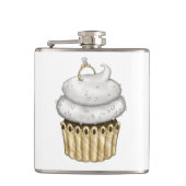 Sweet Verloving Cupcake Heupfles (Voorkant)