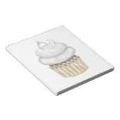 Sweet Verloving Cupcake Notitieblok (Schuin)